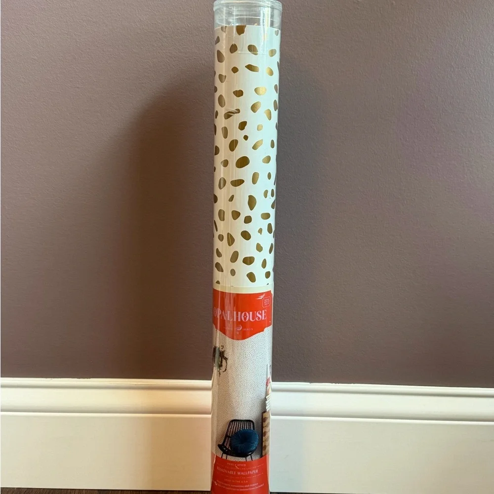 Opalhouse, Speckled Gold Dot Peel & Stick Wallpaper